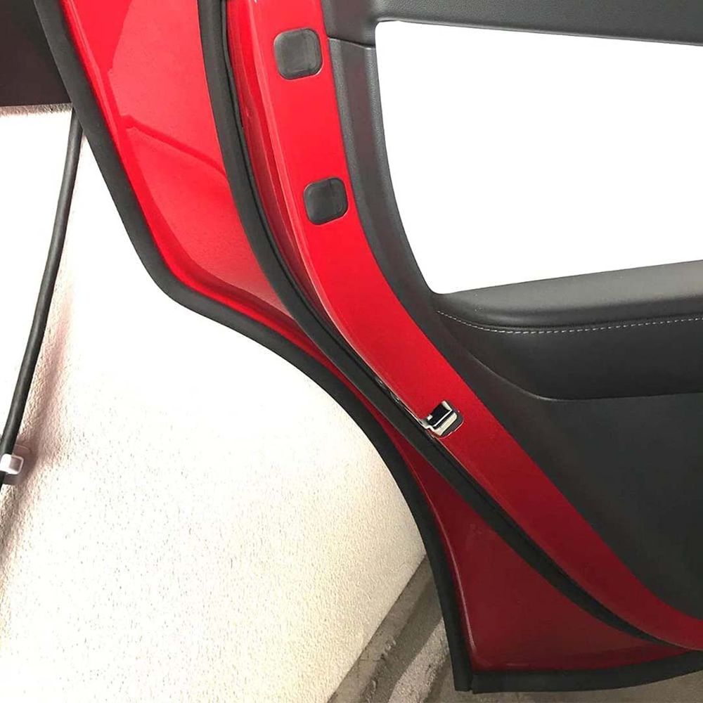 Tesla Model 3 Model S Car Door Seal Kit Soundproof Rubber Weather Strip Draft Wind Noise Reduction Kit  2016-2022