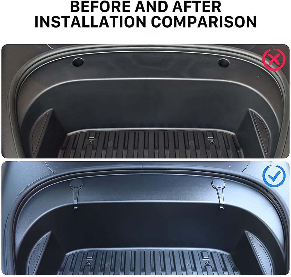 Tesla Model 3 Trunk Hook Holding Clips