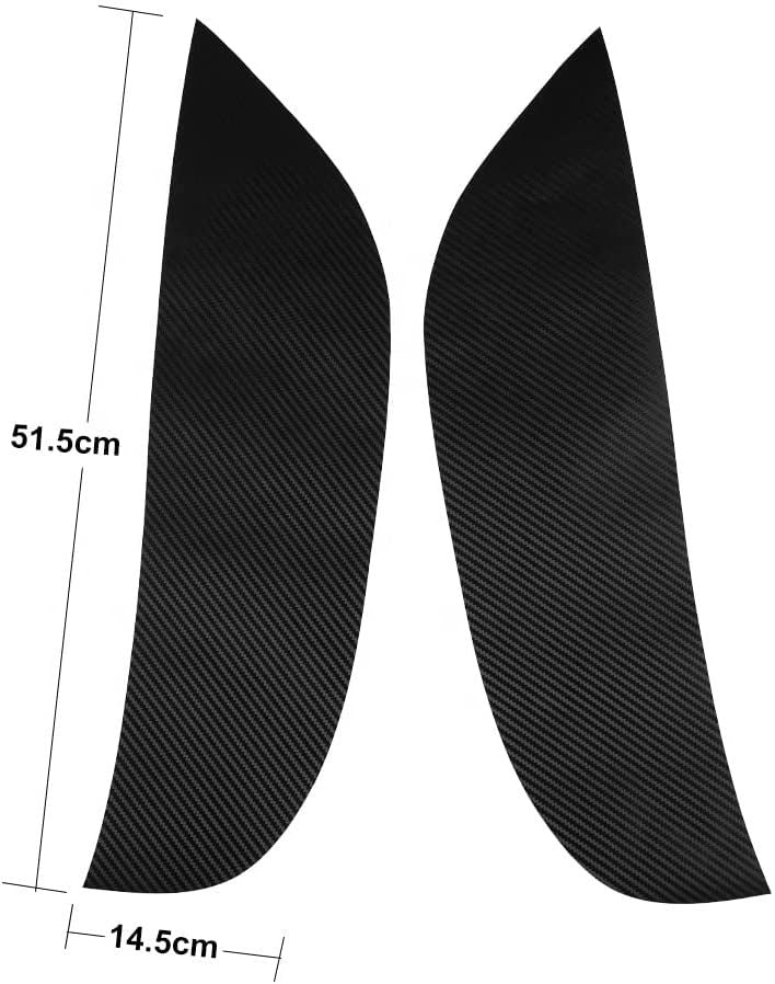Tesla Model 3 DoorAnti-Kick Protector (Carbon Fibre Pattern)
