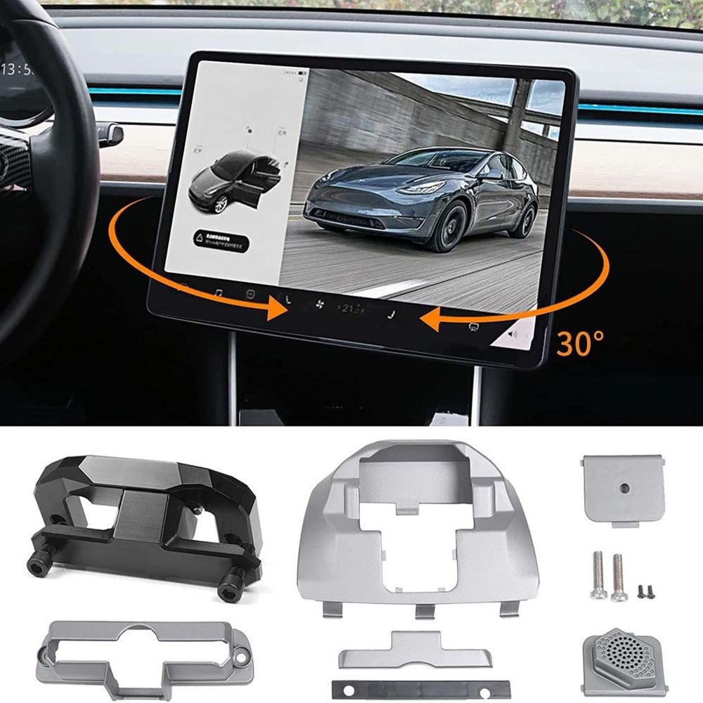 Tesla Model 3 Model Y Swivel & Tilt Screen Mounting Kit