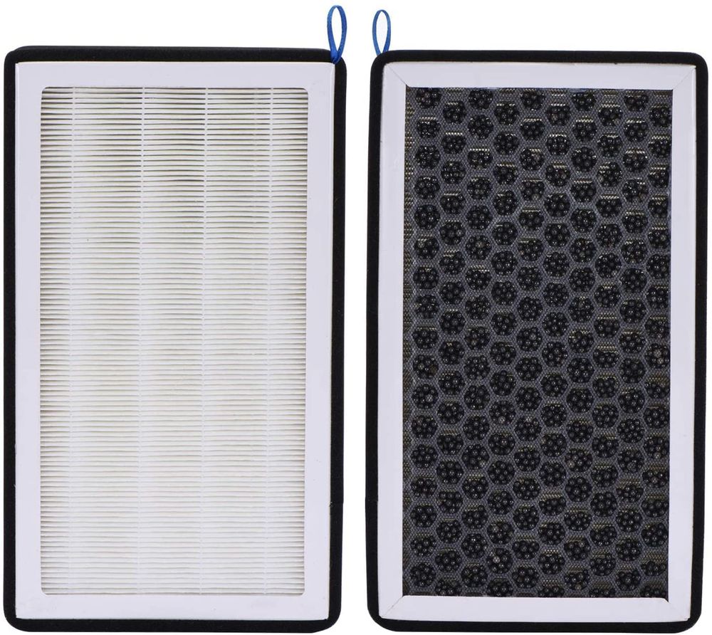 Tesla Model 3 Model Y Air Filter HEPA 2 Pack with Activated Carbon Tesla Air Conditional Replacement Cabin Air Filter