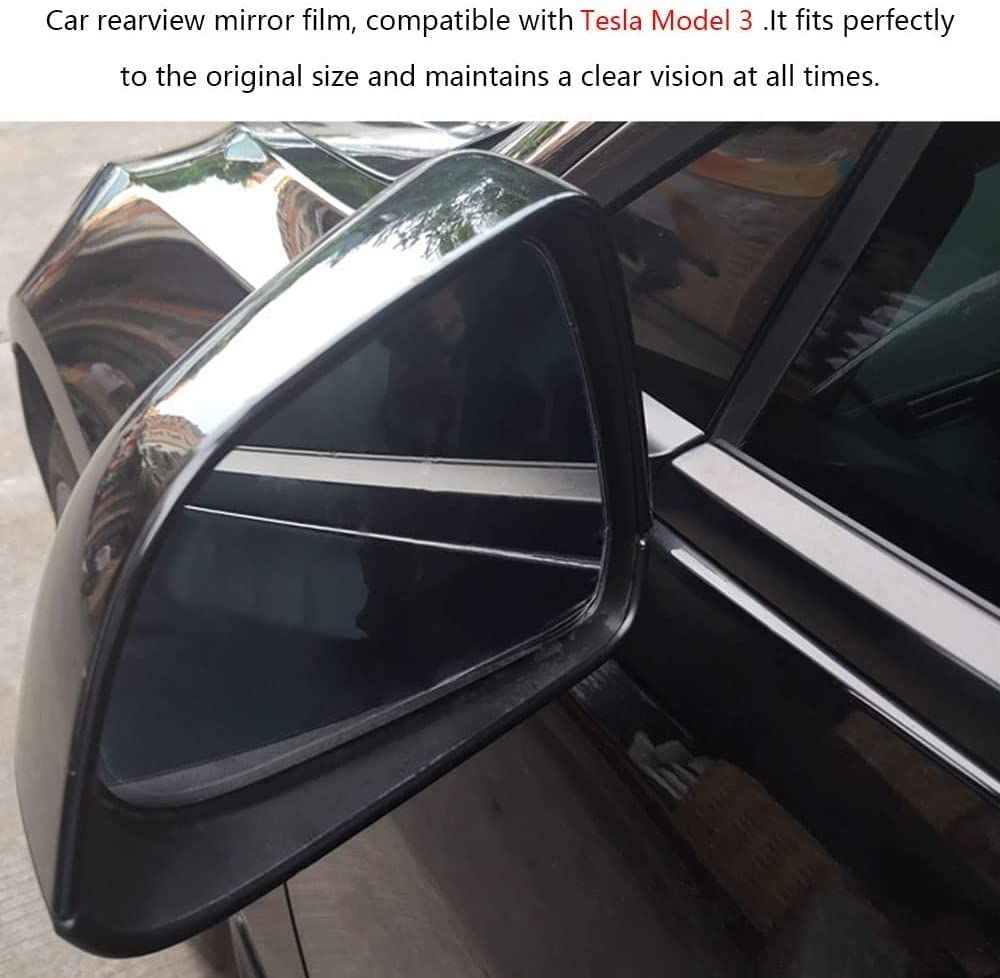 Tesla Model 3 Side Mirror Rain Guard