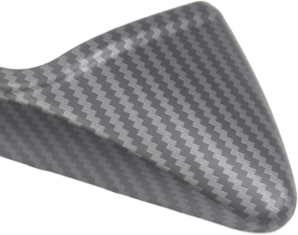 Tesla  Model X S 3 Y Side Camera Turn Signal Cover Carbon Fiber Pattern (Matte Black)