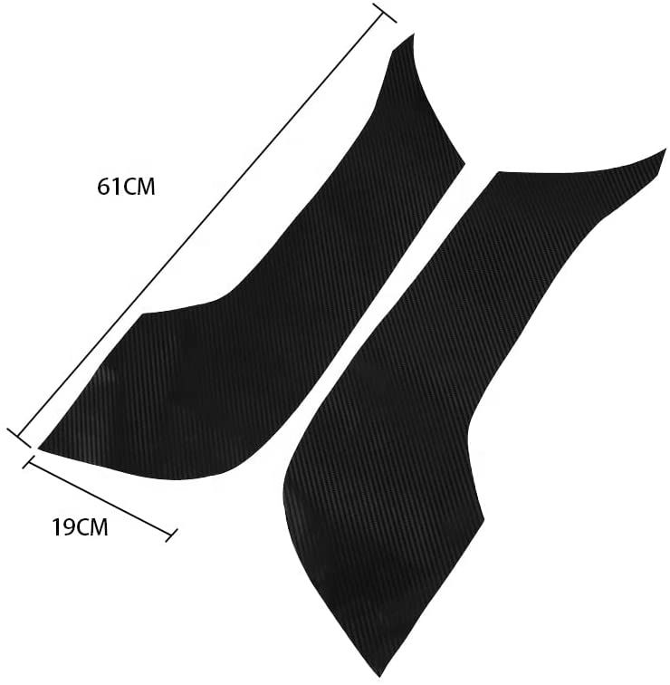 Tesla Model 3 DoorAnti-Kick Protector (Carbon Fibre Pattern)