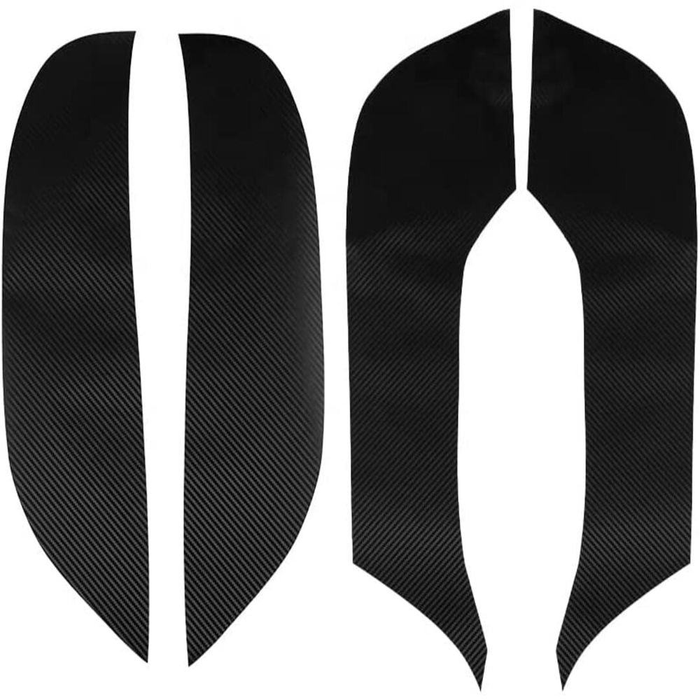 Tesla Model 3 DoorAnti-Kick Protector (Carbon Fibre Pattern)