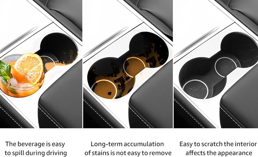 Tesla Model 3 Y Center Console Cup Holder