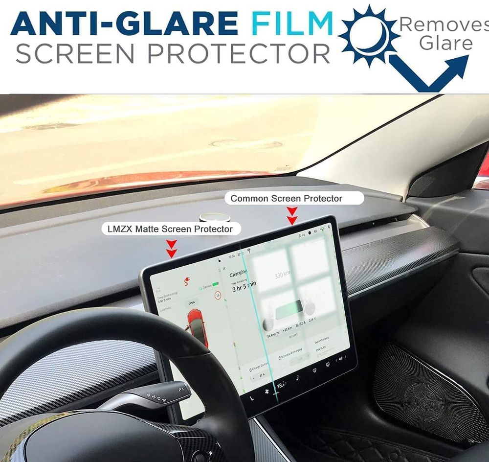 Tesla Model Y/3 Screen Protector (Matte)