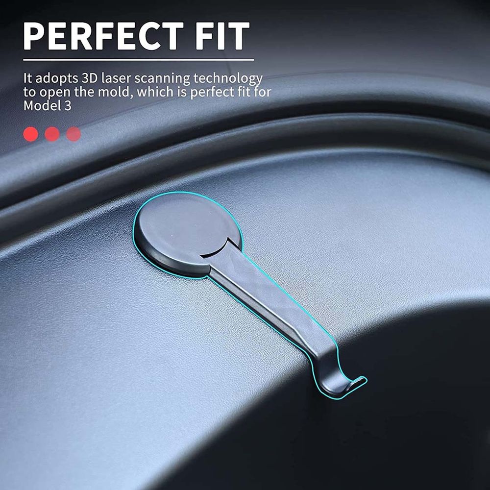 Tesla Model 3 Trunk Hook Holding Clips