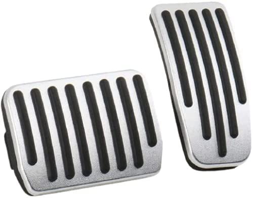 Tesla Model 3 Y Foot Pedal Covers (Silver)
