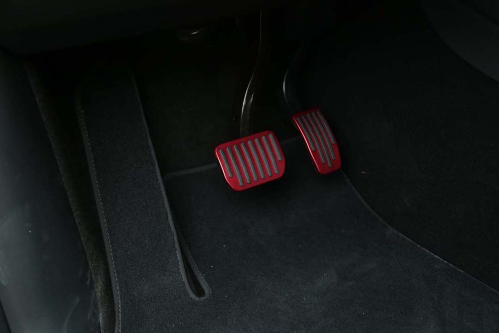 Tesla Model 3 Model Y Foot Pedal Covers (Red)