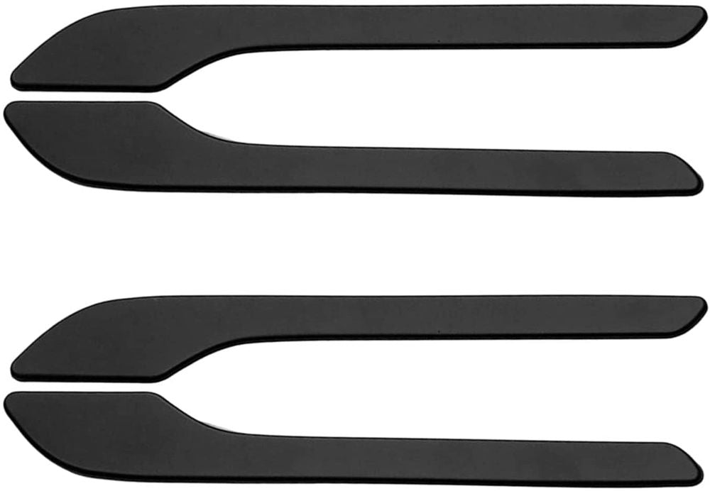 Model 3 Door Handle Overlays - Original Black