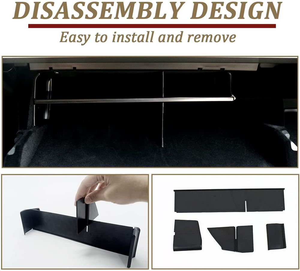 Tesla Model 3/Y Glove Box Organizer Compatible with 2017-2021+