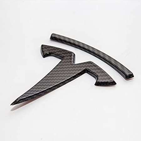 Click on the image to open expanded view AuthEssentials Model 3 Steering Wheel/Front Trunk/Rear Trunk Logo Cover Sticker Badge Decals 3Pcs/Set for fit Tesla Model 3 Emblem Accessories (Matt Carbon Fiber Pattern) (Matte Carbon) (Matte Carbon)