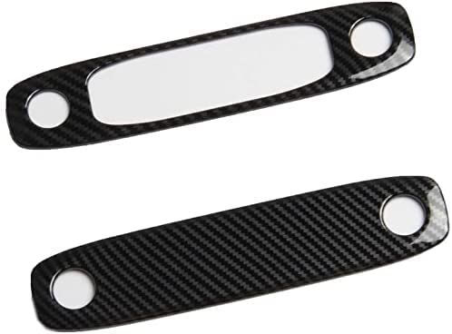 AuthEssentials Carbon Fiber Interior Reading Light Cover Trim for Tesla Model 3 2017-2022, Model Y Car Accessory