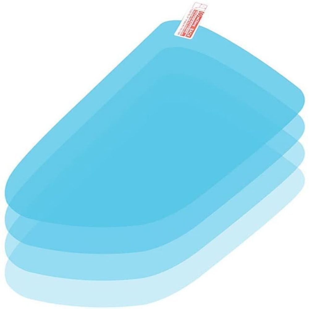 AuthEssentials-Tesla Model 3 Side Mirror Rain Guard Film Car Rearview Mirrors Waterproof Membrane Anti Rains Repellent Water Proof Resistant Rainproof Protector Films for Clear View Through Cars Window