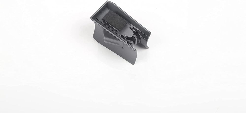 AuthEssentials-Cup Holder Limiter Insert for Tesl-a Model 3 and Model Y 2017-2020 Accessories, Water Cup Slot Stabilizer Clip Non-Slip Cup Holder Interior Trim Center Console Easy On Off (Silver Grey)
