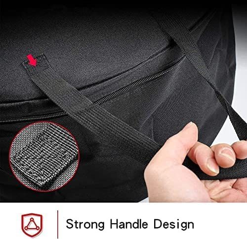 AuthEssentials-Tesla Model 3 Aero Wheel Cover Storage Carrying Bag Hub Cap Storage 18'' 19" Gemini Model Y Hub Cap Storage Bag