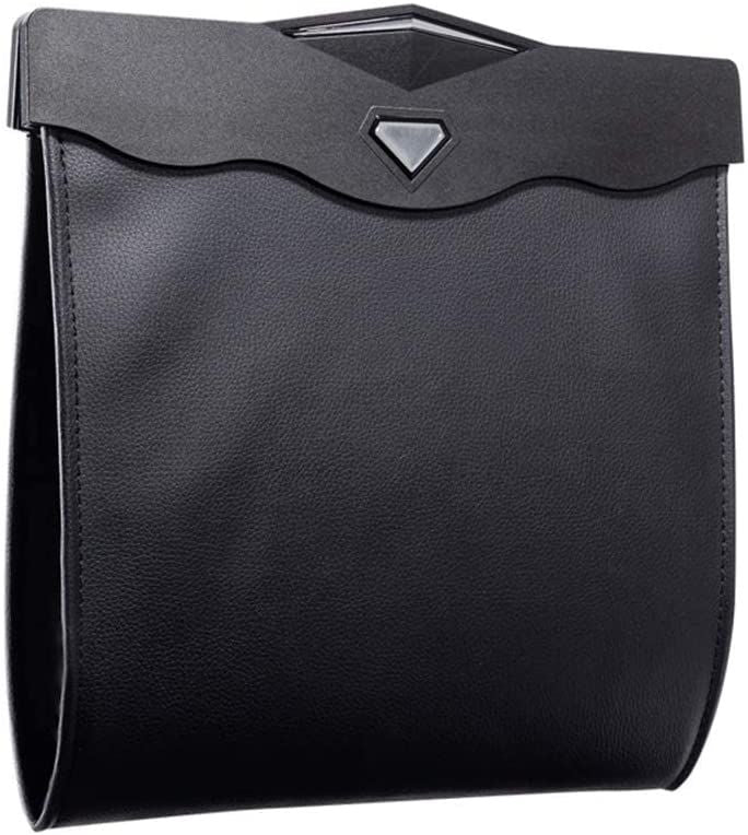 AuthEssentials-Tesla Model 3 Trash Can Accessories for Back Seat Garbage Bag with Hanging Magnetic Buckle Waterproof Car Accessory