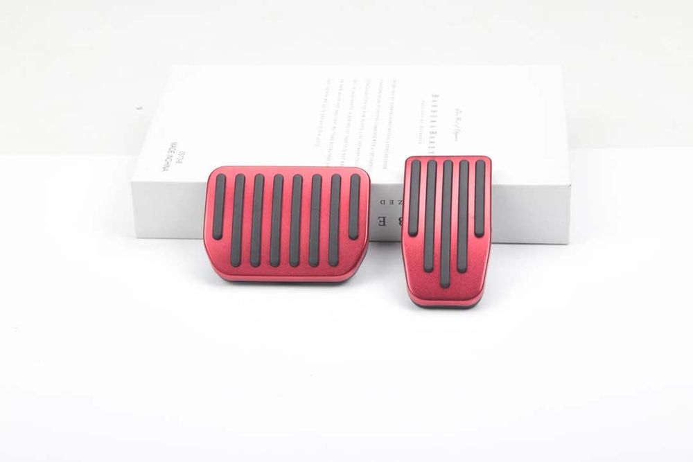 Tesla Model 3 Model Y Foot Pedal Covers (Red)