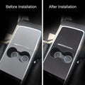 AuthEssentials-Tesla Model 3 Model Y 2021 Center Console Wrap Kit Matte Console Cover Interior Decoration Wrap Kit for Tesla Accessories (Carbon Fiber)